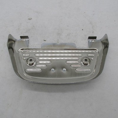 Harley Davidson OEM 1pc Chrme "V" Logo Passenger Floorboard w/ Hardwar