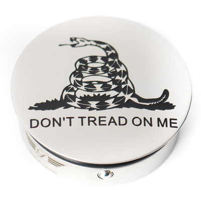 FIGURATI DESIGNS Swing Arm Covers Don't Tread On Me - Custom FD40-DTOM