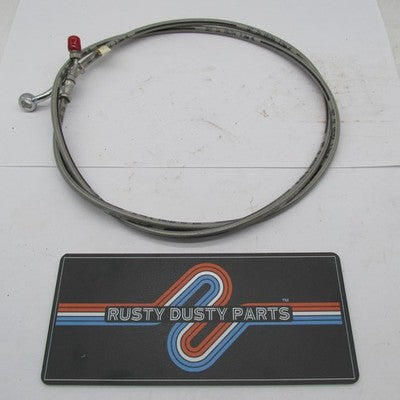 Harley Davidson NOS Stainless Steel Brake Line Cable 38743-04