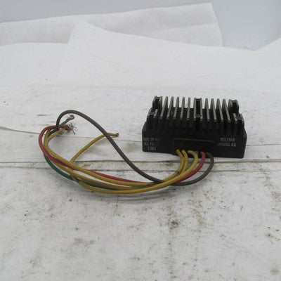 Vintage Harley Voltpak RX Black Fin Solid State Voltage Regulator Rect
