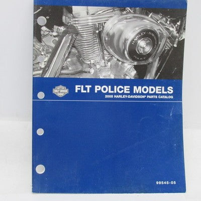 Harley-Davidson Official Factory 2005 FLT Police Models Parts Catalog