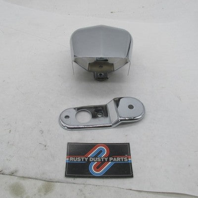 Harley Davidson OEM Chrome Horn Cover w/ Mount Bracket 61300478A