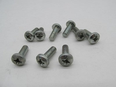 Lot of 9 Harley-Davidson Genuine NOS Chrome Panhead Screws 1374