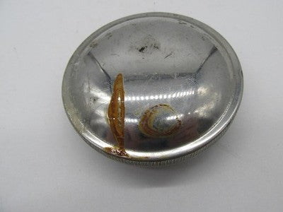 Harley Davidson Vintage Chrome Screw-In Vented Gas Cap Fuel Tank Used
