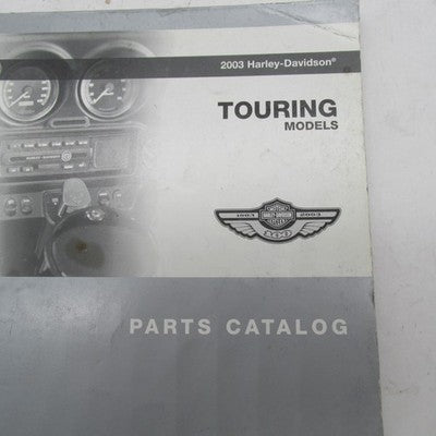 Harley Davidson Official Factory 2003 Touring Models Parts Catalog 994