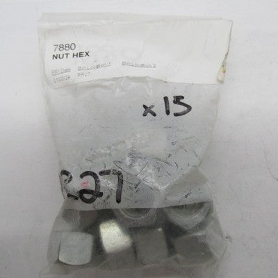 Lot of 14 Harley-Davidson OEM NOS 1/2"-13 x 7/16" x 3/4" Grade 2 Hex N
