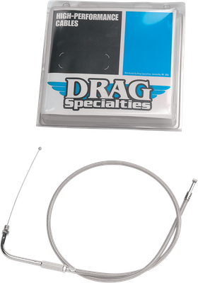 Drag Specialties Braided Throttle Cable 0650-0307