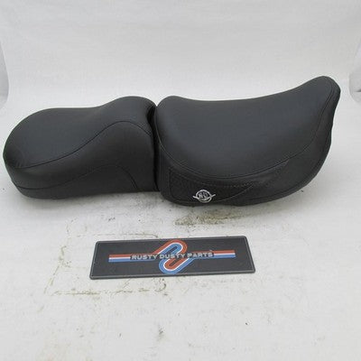 Harley Davidson OEM 97-07 Touring Road King Basketweave Medallion 2-Pi