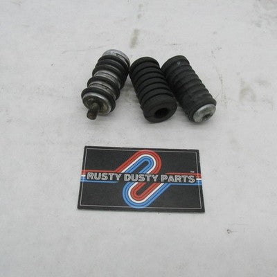 Mixed Lot of 3 Harley Davidson Ribbed Rubber Toe Shift Pegs Footpegs