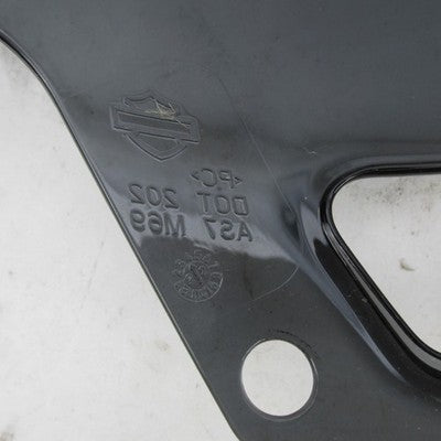 Harley Davidson OEM Low Rider Smoked Windshield "ROCK MACHINE FOREVER"