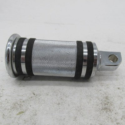 Harley Davidson OEM Single Chrome Billet Footpeg w/ Narrow Band Design