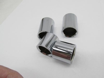 Pro Pad NOS 4 Docking Station Caps, Smooth Chrome 3550-0298 | CDSC-SMT