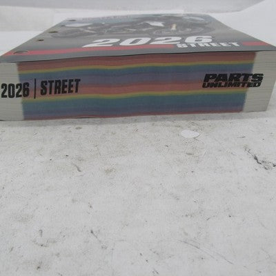 Parts Unlimited 2026 Street Parts Catalog Official Manual 9901-3629