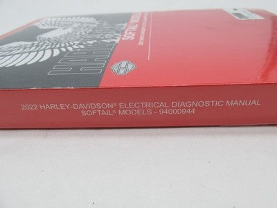 Harley Factory Sealed 2022 Softail Electrical Diagnostic Manual 940009