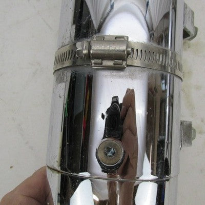 Pair of Harley Davidson Genuine Stock Chrome Exhaust Mufflers Pipes 65