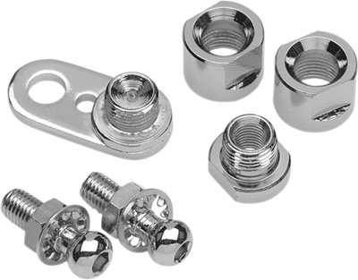 Drag Specialties Turn Signal Swivel Kit Chrome 1901-0383