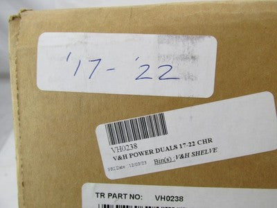 Vance & Hines NOS Dresser Power Dual Head Pipes Heat Shields 1802-0362