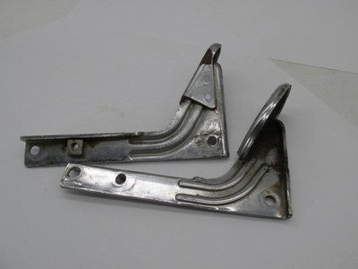 Pair of Harley OEM Panhead Shovelhead Spotlight Mounting Brackets *Cra