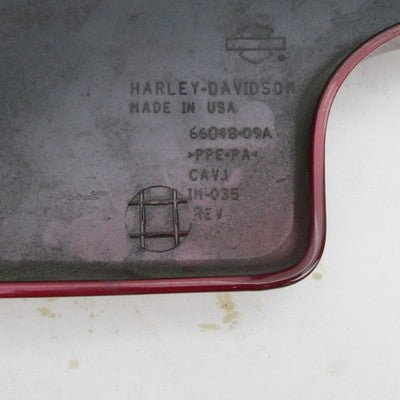 Harley OEM 09-23 Touring Right Side Fairing Cover, Custom Red Sparkle