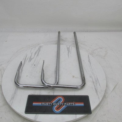 Harley Davidson OEM Pair of Chrome Touring Saddlebag Side Guards 49193