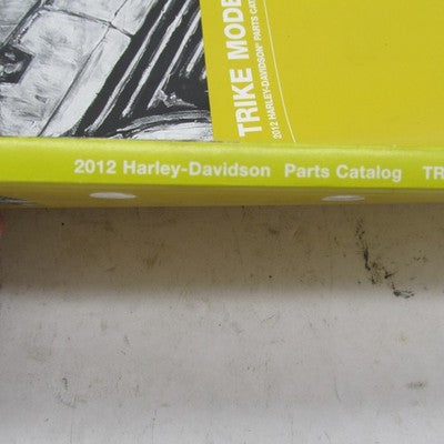 Harley Davidson Genuine 2012 Trike Model Parts Catalog Factory Manual