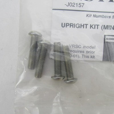 Harley OEM NOS NIB 02-06 V-Rod Mini Sissy Bar Upright Kit Chrome 51124