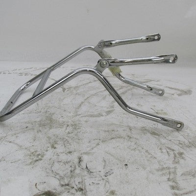 NOS Vintage Harley Aermacchi Chrome Luggage Rack Rear Fender Mount 18x