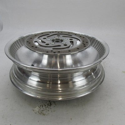 Harley OEM NOS Softail Deuce 17x4.5" Rear Wheel w/ Pulley & Rotor 4107