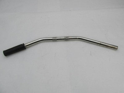Harley-Davidson Chrome Flat Tracker Handlebars 27" wide w/ Rubber Grip