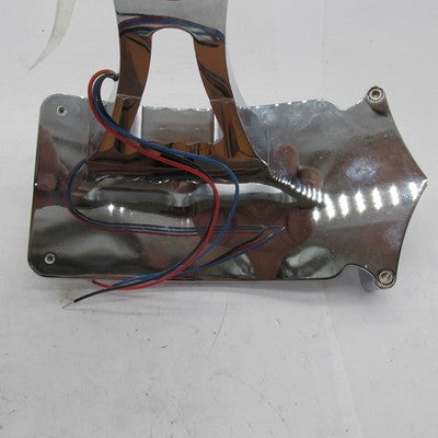 HD Drag Specialties Tail Light Side Mount Diamond Curved 00-07 Softail