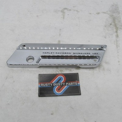 Harley Davidson OEM Right Side Saddlebag Latch Cover Face Plate 93-13