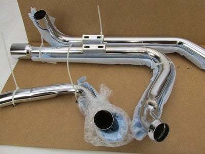 Vance Hines Dresser Duals NOS Harley NIB Chrome Header System 1802-038