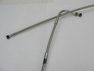Barnett NOS Indian Stainless Steel Clutch Cable 102-40-10005