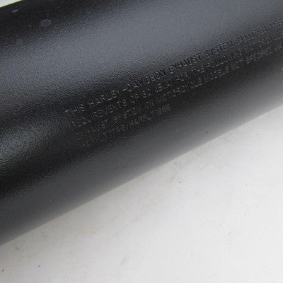 Harley Davidson OEM Touring Black Stock Slip On Mufflers 64900766A 649