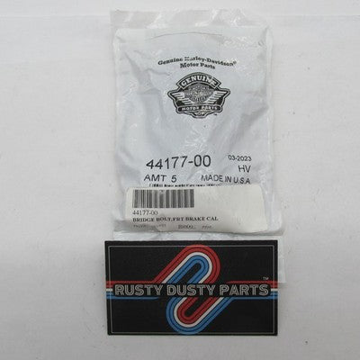 Lot of 4 Harley-Davidson OEM NOS Front Brake Caliper Bridge Bolts Blac