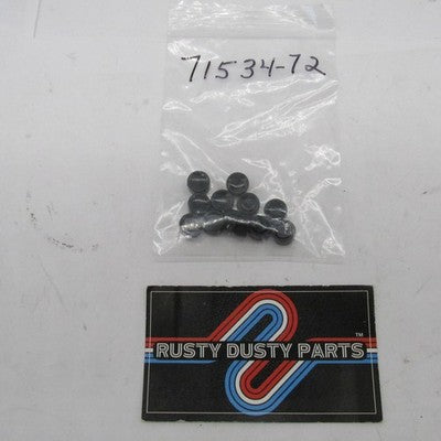Lot of 12 Harley-Davidson OEM NOS Black Switch Button Caps 71534-72