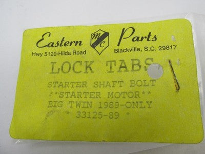 LOT of 10 Eastern Parts NOS A-33125-89 Starter Shaft Lock Tab Washers