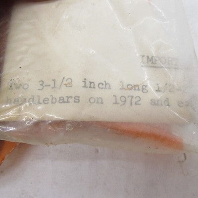 Pair of Harley Davidson OEM NOS Handlebar Bolt Liberators 1/2-20 x 3.5