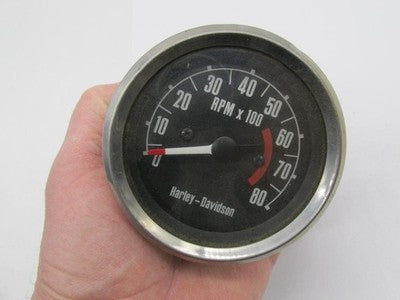 Harley Genuine FX XL Nippon Seiki 8K 8000 RPM Tach Tachometer Gauge FO