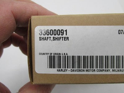 Harley Davidson Genuine NOS Shaft Shifter 33600091
