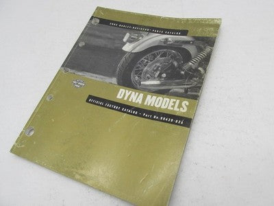 Harley-Davidson Official Factory 2002 Dyna Models Parts Catalog 99439-