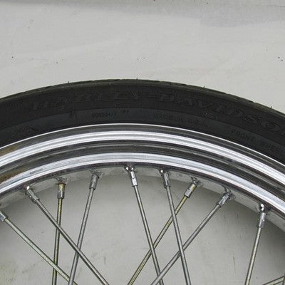 Dunlop For Harley Davidson OEM Dual Disc Front Wheel Tire 19x2.5 D401F
