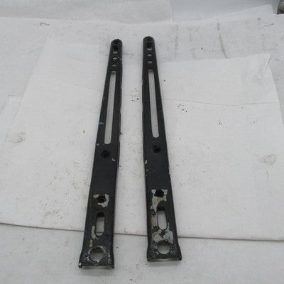 Pair of Harley OEM Black Rear Fender Struts Ironhead Sportster 73-78 5