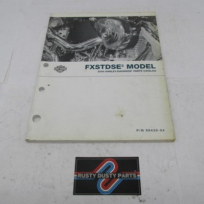 Harley Davidson Genuine 2004 FXSTDSE2 Model Parts Catalog Factory 9943