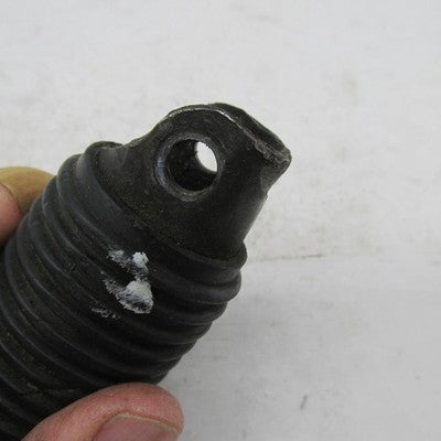 Pair of Harley OEM Vintage Female Mount Cushion Ribbed Black Rubber Fo