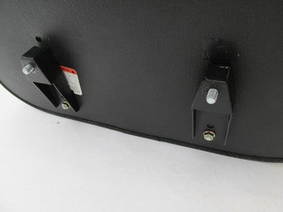 Pair of Viking Bags Harley Davidson Black Semi Rigid Lockable Saddleba