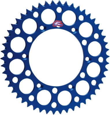 Renthal Ultralight Rear Sprocket 47T Blue 121U-428-47GPBU