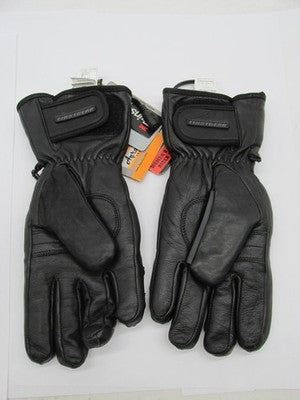 First Gear Agrotex Heated Leather Motorcycle Riding Gloves Womens M Me