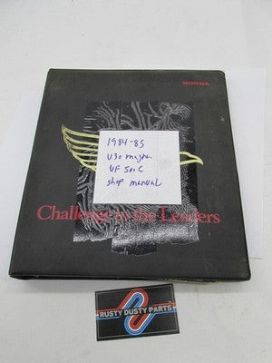 Honda Official Factory 1984-1985 V30 Magna VF500C Motorcycle Service S