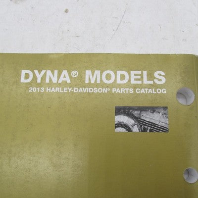 Harley Davidson Genuine 2013 DYNA Models Parts Catalog Factory 99439-1